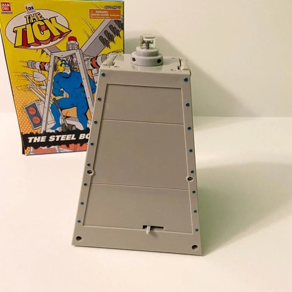 Vintage 1995  The Tick The Steel Box Fox BanDai Open Box - Picture 11 of 16